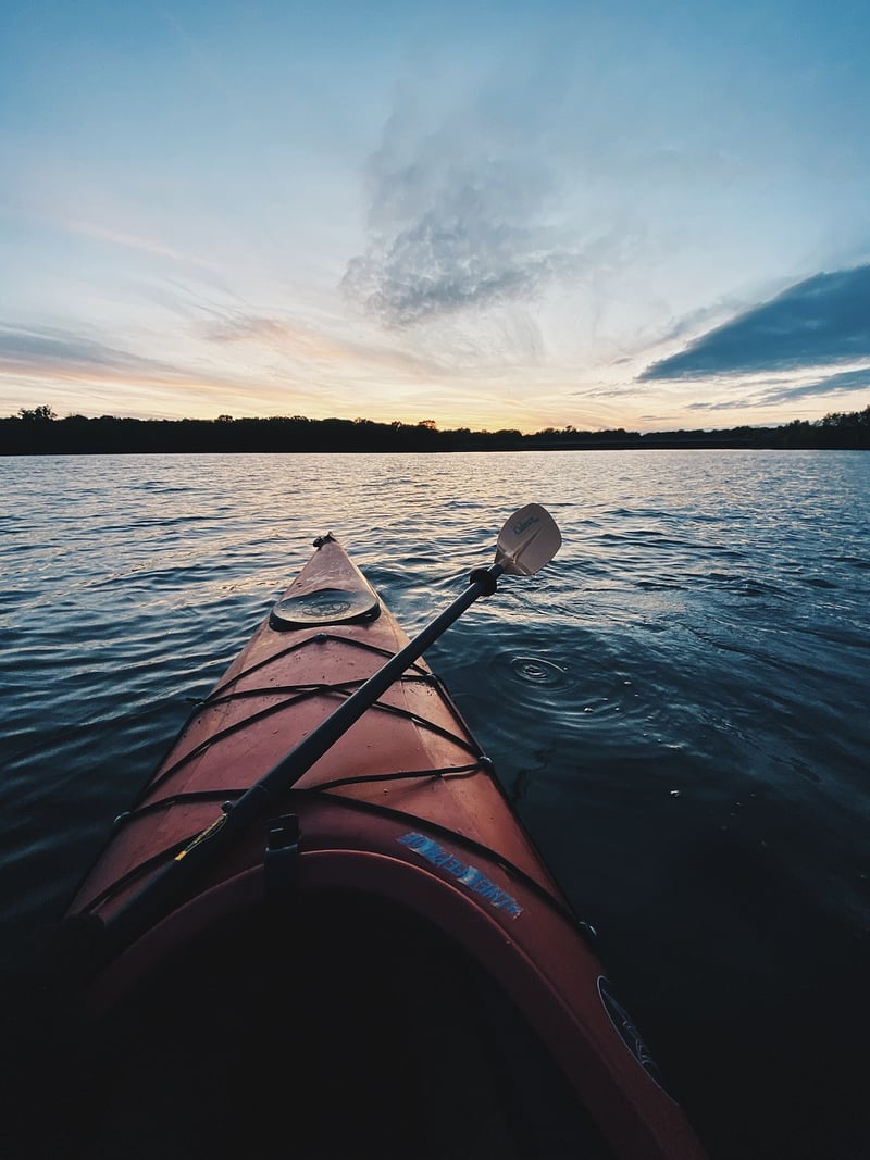 Kayaking in Rapids